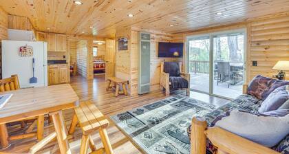 Lakefront Cabin w/ Dock, Fire Pits in Danbury!