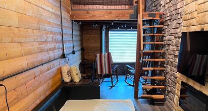 Comfort Loft Cabin with Kitchen!