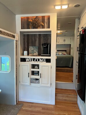 1 bedroom, iron/ironing board, travel crib, free WiFi