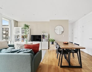 Apartment | Living area - Top Floor 2bed Penthouse in London-stratford (London)