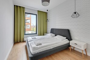 Comfort appartement | 1 slaapkamer, een strijkplank/strijkijzer, gratis wifi