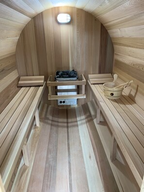 Sauna - Spa and Mountain | Chalet du Verseau (Mandeville)