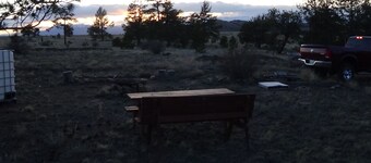 Primitive bring your own tent hammock or camper