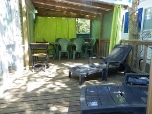 Opções para refeição ao ar livre