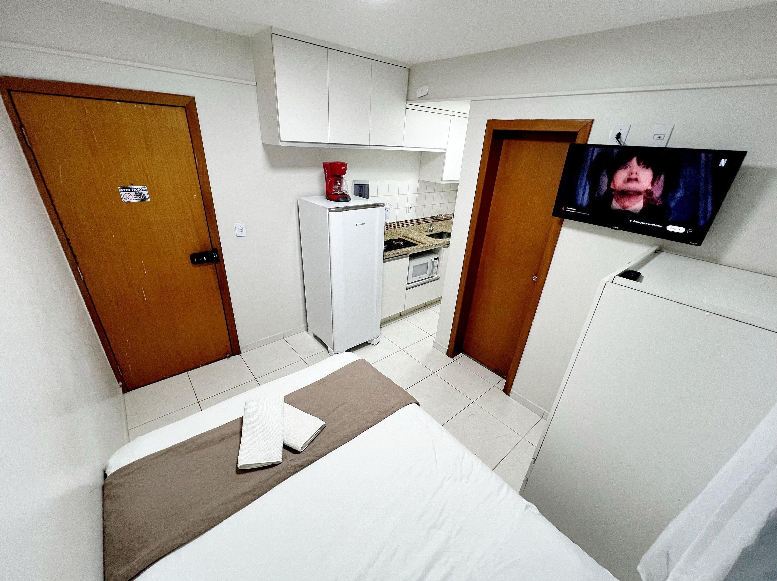 1 chambre, literie de qualité supérieure, couette en duvet d'oie