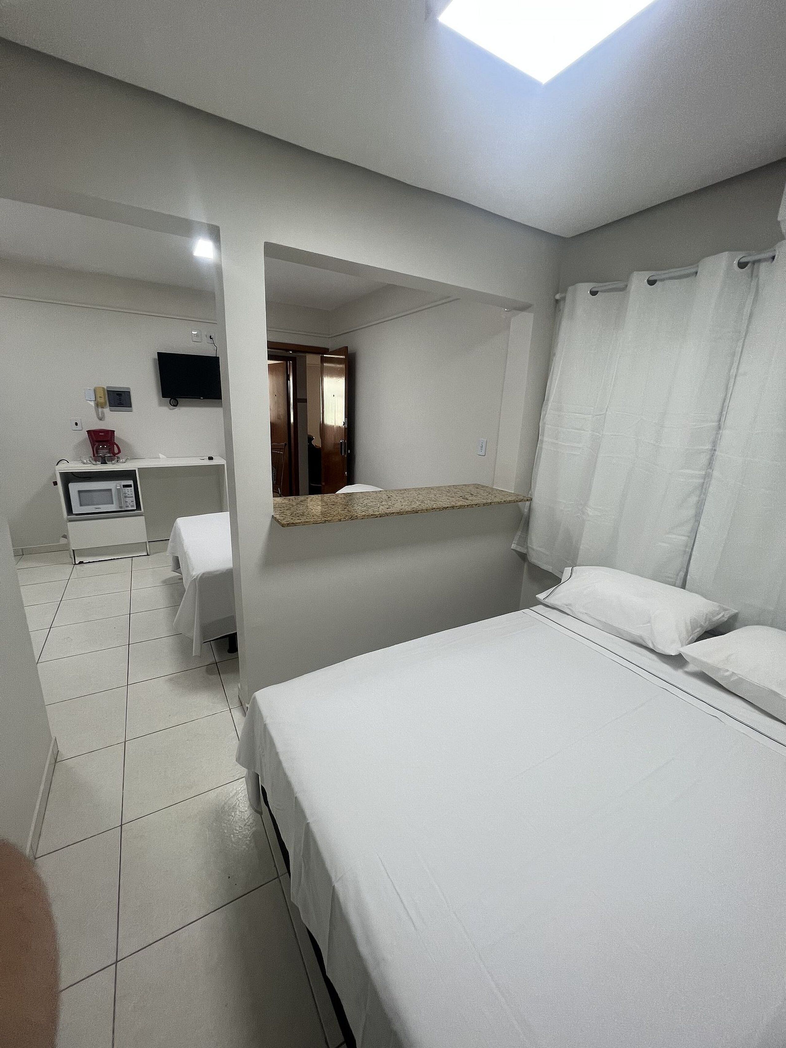 1 chambre, literie de qualité supérieure, couette en duvet d'oie