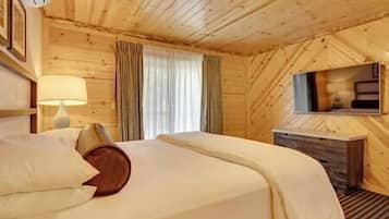 2 dormitoris, caixa forta a l'habitació i planxa i posts de planxar