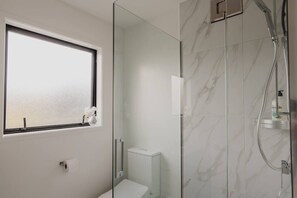 Shower, hair dryer