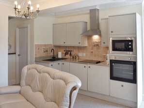 Kitchen | The Stables, Beckfoor, near Silloth - Escape to The Stables, a charming two-bedroom cottage near Silloth, Cumbria. (Beckfoor, near Silloth)