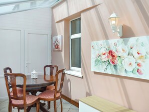 Dining - Escape to The Stables, a charming two-bedroom cottage near Silloth, Cumbria. (Beckfoor, near Silloth)