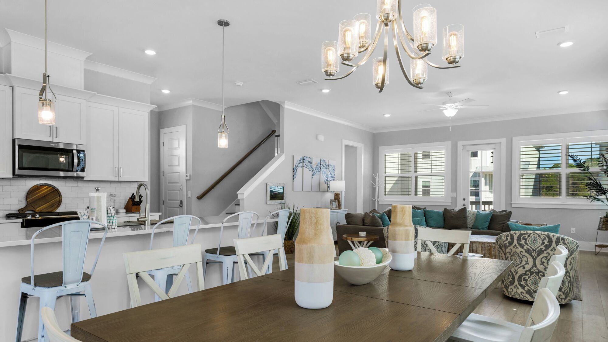 House, Multiple Beds, Patio, Garden View (Sitting Bayside) | Private kitchen