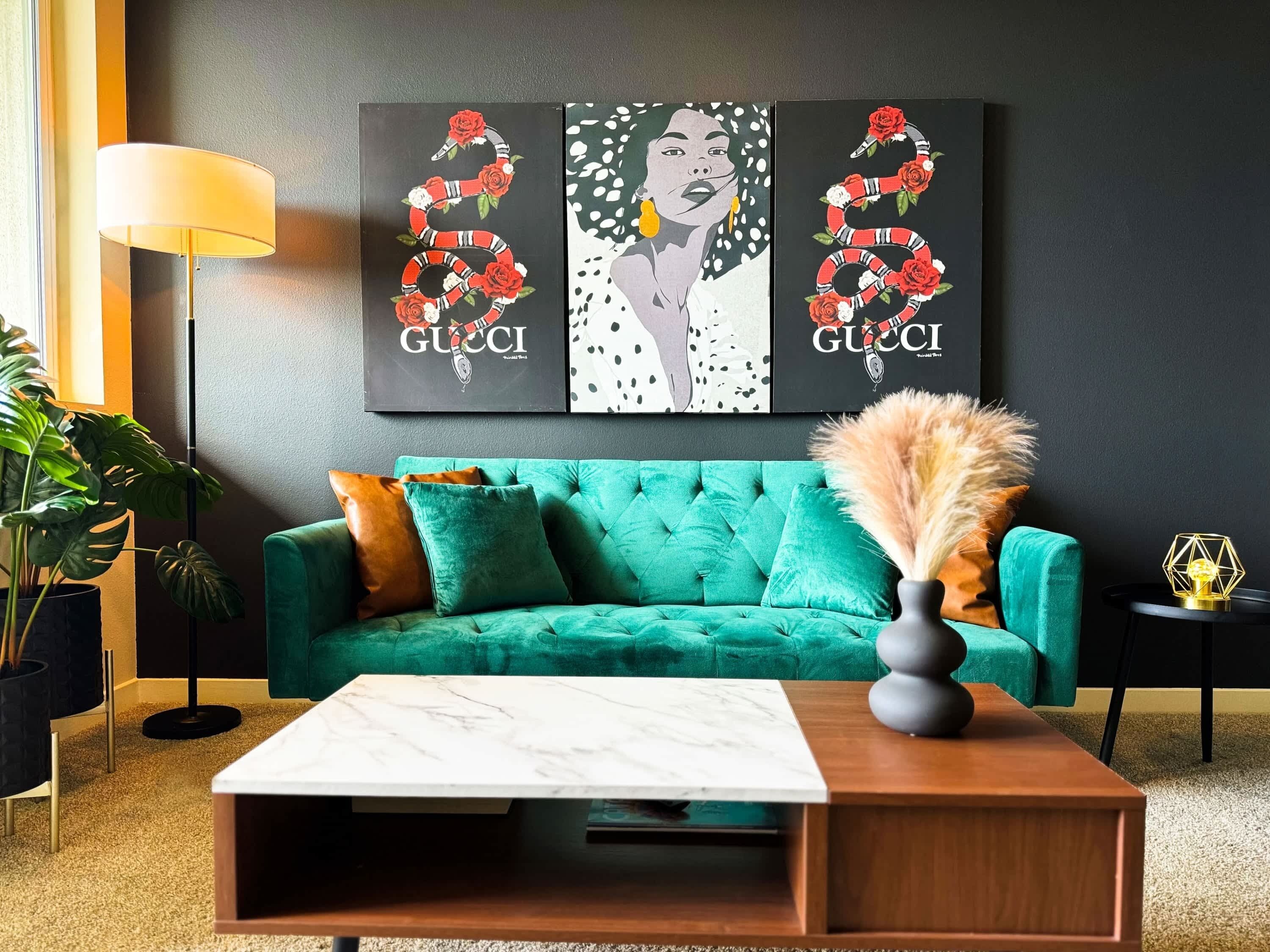 Smart-tv en een kantoor