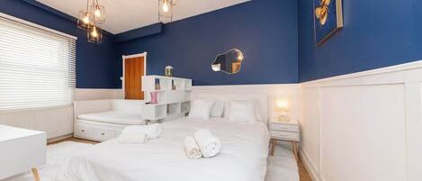 1 bedroom, iron/ironing board, travel cot, free WiFi