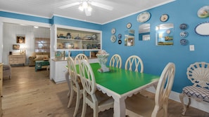 House, Multiple Beds, Patio, Garden View (Made in the Shade) | In-room dining - 2 Minutes to the Beach; Close to Seaside, Vintage Cottage in Old Seagrove (Santa Rosa Beach)
