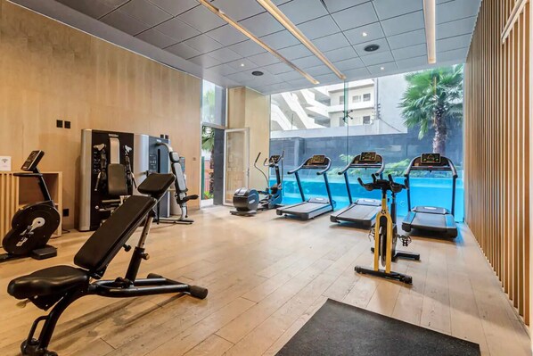 Fitnessbereich
