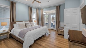 3 habitaciones, decoración personalizada y muebles diferentes
