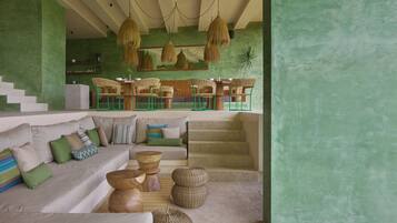 Der serveres morgenmad, frokost og mexicanske retter