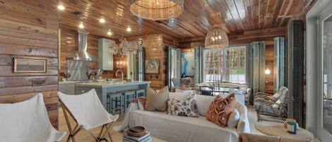 House, Multiple Beds, Patio, Ocean View (Dock of the Bay) | Private kitchen