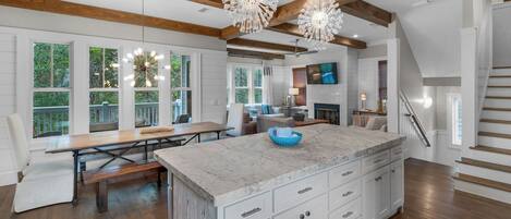 單棟房屋, 多張床, 露台, 花園景 (Ocean Park) | 私人廚房 | 咖啡機/沖茶器