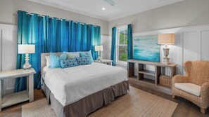 4 habitaciones, decoración personalizada y muebles diferentes