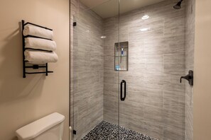 Shower, towels
