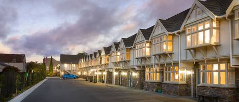 Façade de l’hébergement