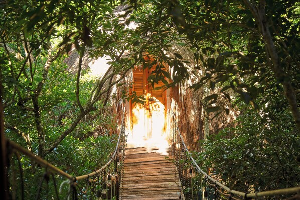 Habitación de diseño doble, vistas al jardín | Sistema de insonorización y wifi gratis