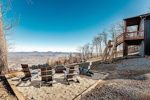 Outdoor dining - Elk Mountain Overlook: Breathtaking Views (Afton)