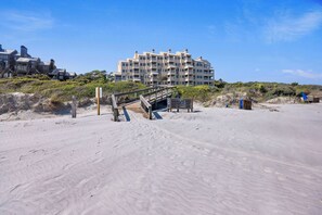 On the beach