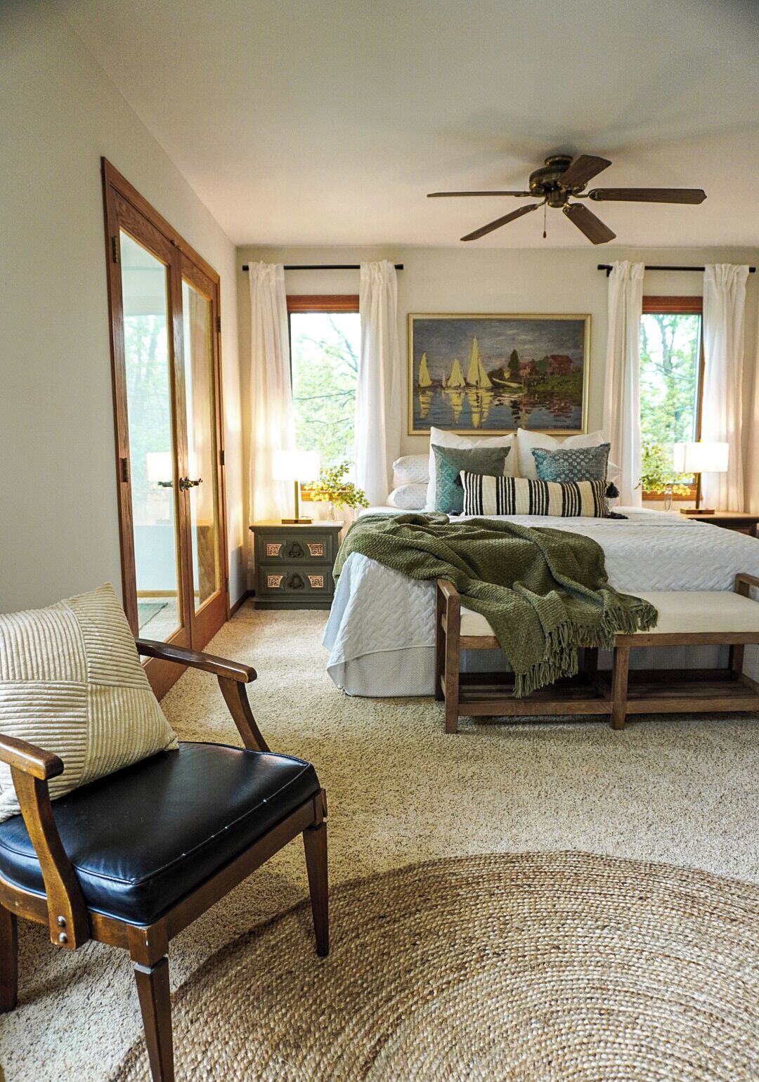 4 chambres, fer et planche à repasser, Wi-Fi, draps fournis