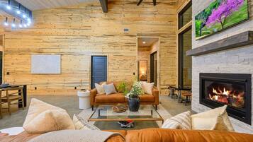 Smart TV, fireplace, offices