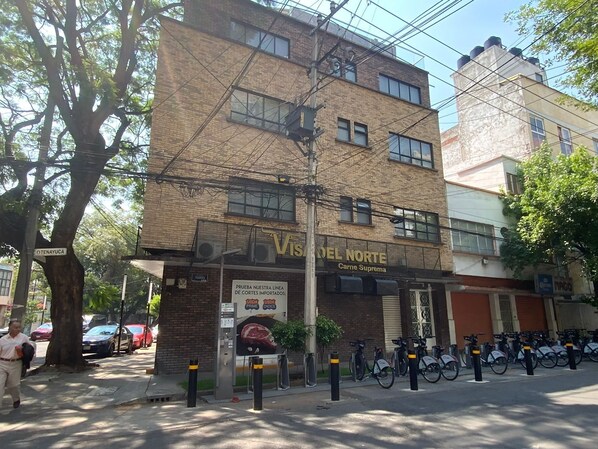 Fassade der Unterkunft