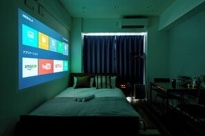 Blackout drapes, iron/ironing board, free WiFi