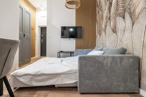1 chambre, fer et planche à repasser, Wi-Fi, literie fournie
