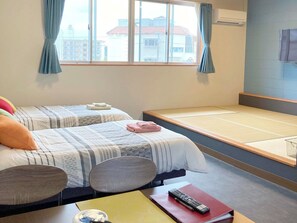 1 soverom, skrivebord, wi-fi (inkludert) og sengetøy