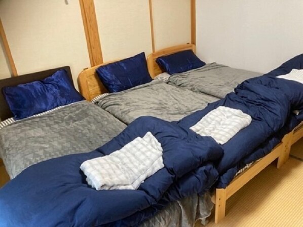 Basic Triple Room | Blackout curtains, iron/ironing board, free WiFi - yamaoh yado&cafe (Nikaho)