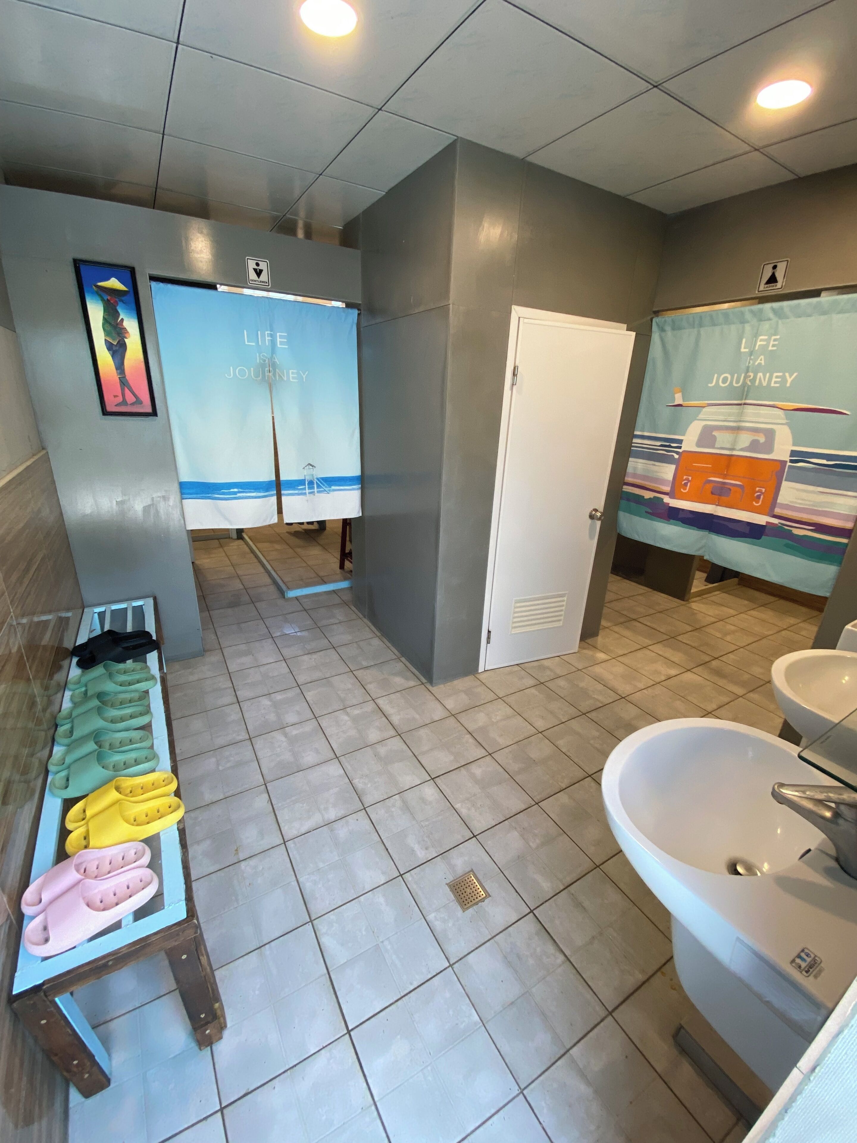 基本共用宿舍, 非吸煙房 | 浴室 | 拖鞋、提供毛巾