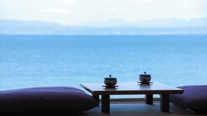 Outdoor dining - Nonsmoking Ocean view Japanese style room vs  / Ibusuki Kagoshima (Ibusuki)