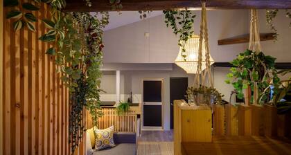 Stylish Whole House Rental with Large Terrace Spacious Living Area / Hyuga Miyazaki