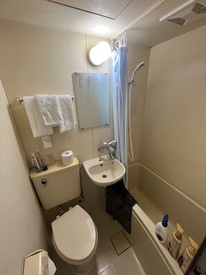 Hair dryer, towels