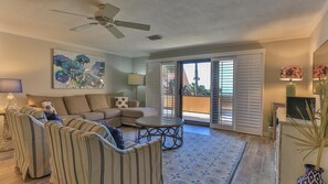 Condo, Multiple Beds (Aegean 210) | Living area - Aegean 210 (Destin)