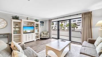 Condo, 1 King Bed with Sofa bed (Aegean 213) | Living area