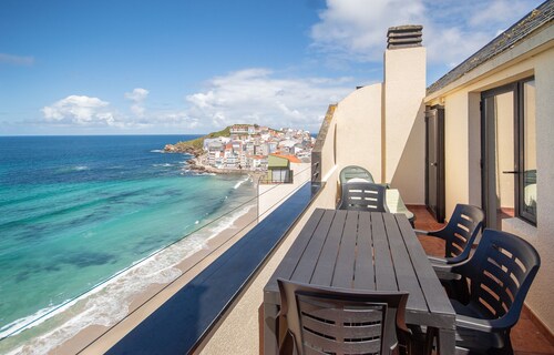 AG Piso Dúplex A Terraciña de Malpica 1ª Línea mar