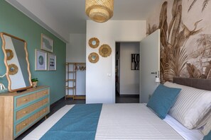 1 bedroom, in-room safe, iron/ironing board, travel crib