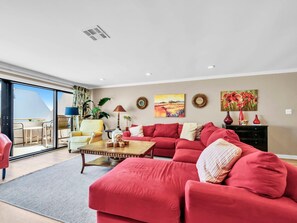 Leilighet, flere senger (Aegean 314) | Oppholdsområde