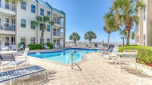 Condo, Multiple Beds, Pool View (Poolside Villas 106) | Pool | Outdoor pool, sun loungers - Poolside Villas 106 (Destin)