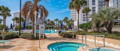 Appart'hôtel, plusieurs lits (Harbor Landing 701B) | Piscine