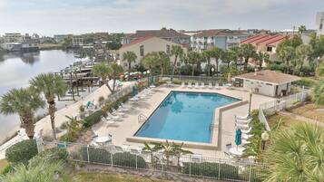 Condo, Multiple Beds, Bay View (Dolphin Point 404B) | Pool | Outdoor pool