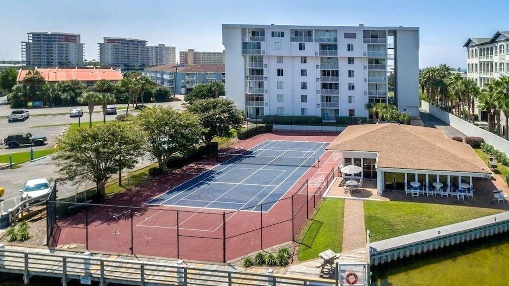 Condo, Multiple Beds, Canal View (Dolphin Point 402B) | Sport court