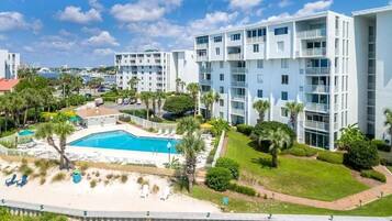 Condo, Multiple Beds, Canal View (Dolphin Point 402B) | Pool | Outdoor pool